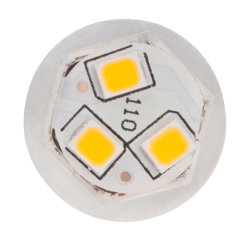 AC100-130V, Mini Candelabra E11 Base LED Bulb, 3.5 Watts, 35W Equivalent, 5-Pack
